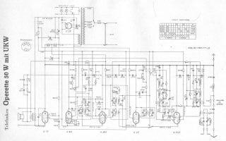 Telefunken-Operette 50W_50 W UKW_50 W VHF_50 W.VHF Radio preview